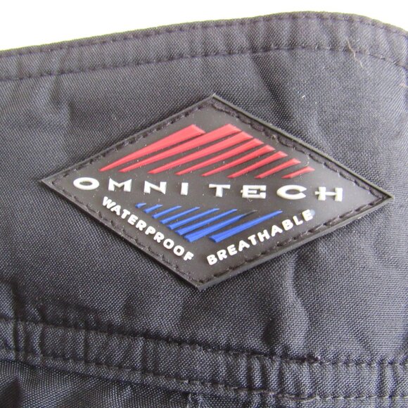 Columbia Omni Tech Waterproof Men’s Bugaboo Ski Snow Shredder Pants Size L Black - Picture 5 of 12